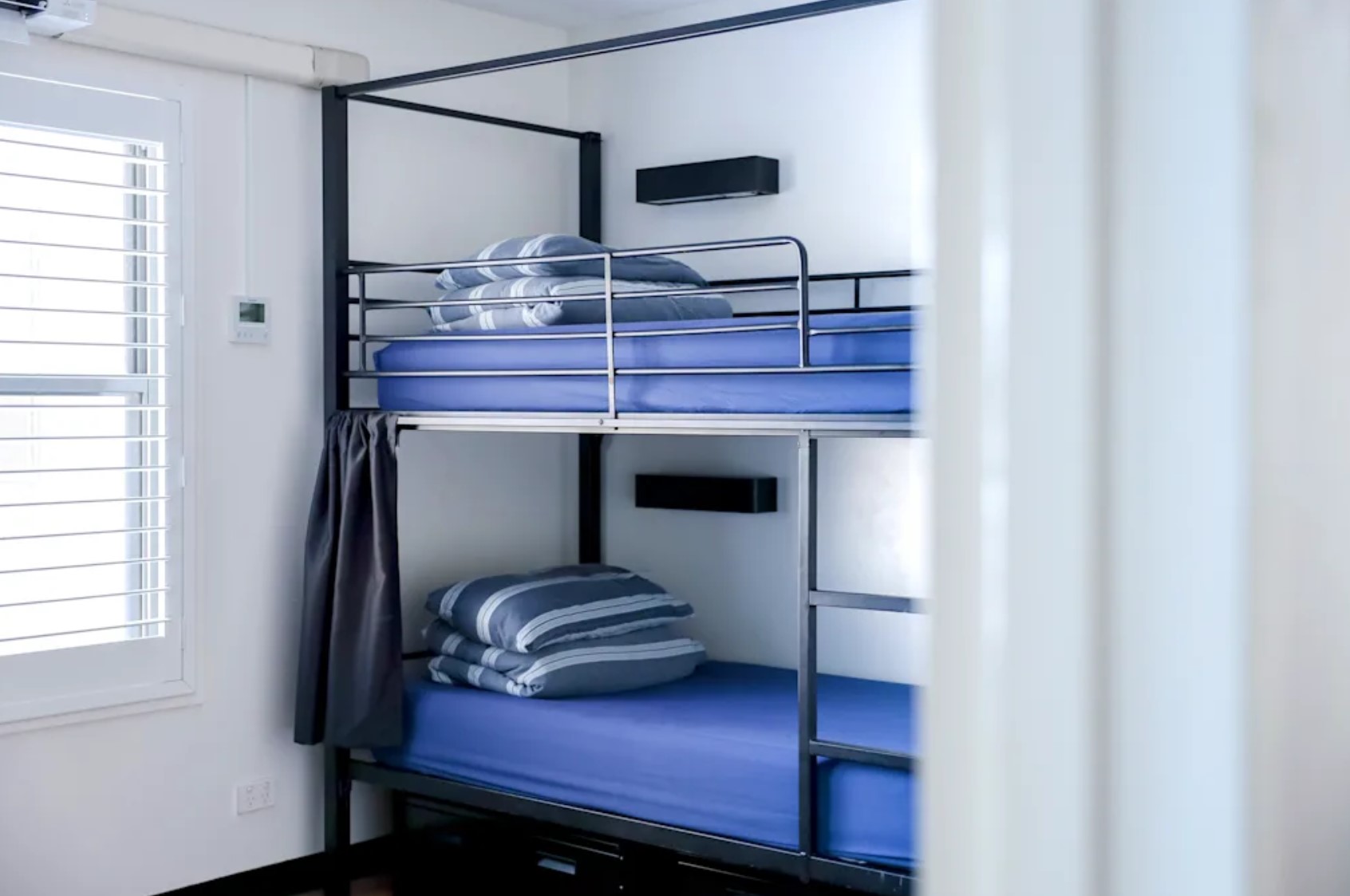 hostel bunk beds